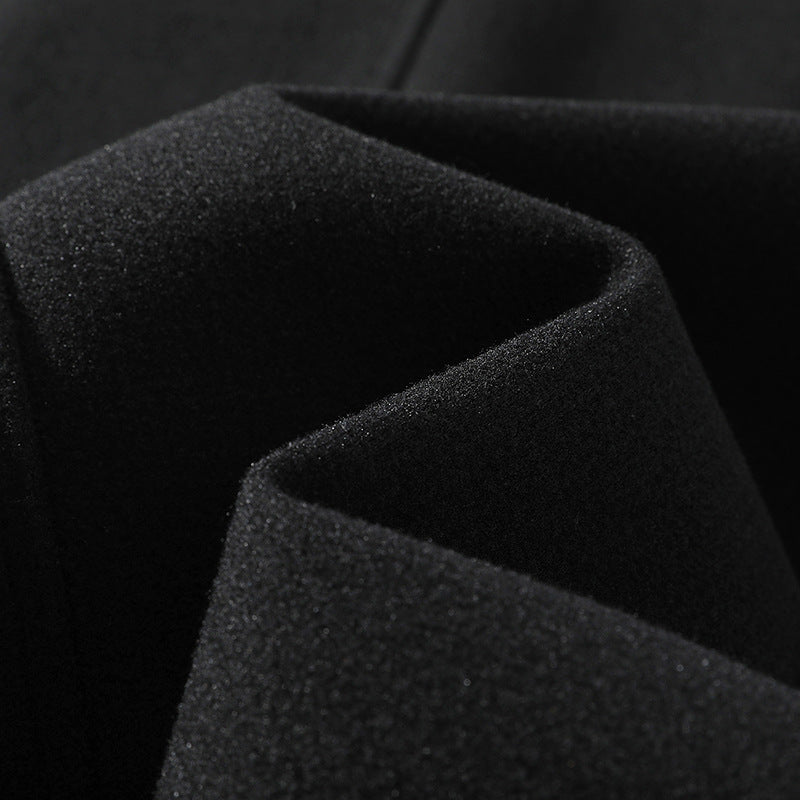 Neuer mittellanger Wollmantel im britischen Stil für Herren – ideal für den Winter