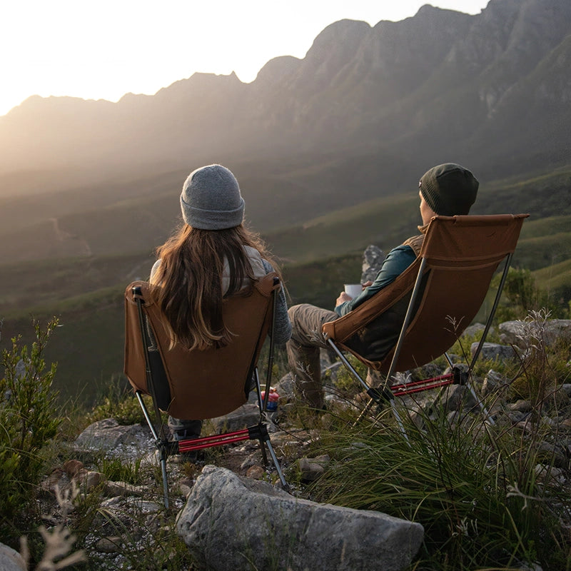 ultralight folding high back camping chair, view 4 - MRSLM