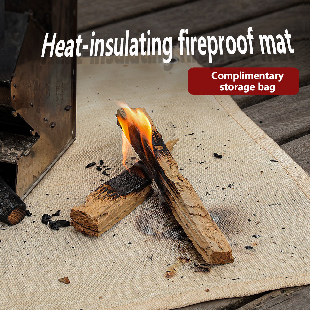 Feuerfeste Camping-Isoliermatte