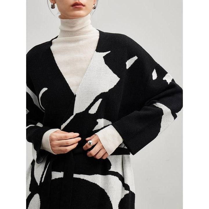 Elegant Long Cardigan Sweater