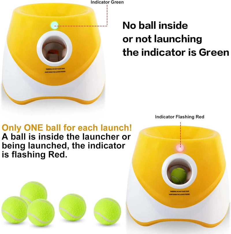 Automatic dog ball launcher, view 7 - MRSLM