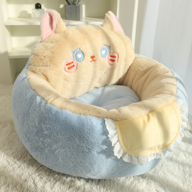 Sofá-cama aconchegante para gatos e cães de pequeno porte