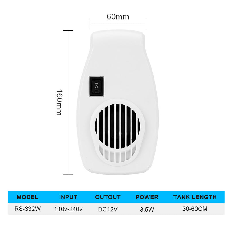aquarium cooling fan, view 4 - MRSLM