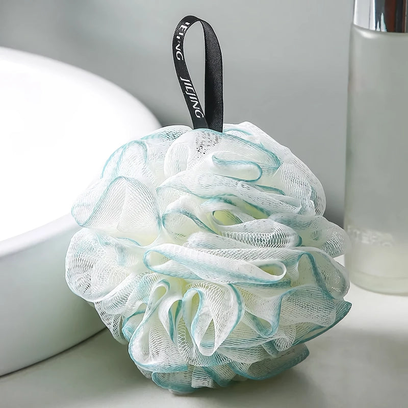 soft mesh exfoliating bath sponge, view 6 - MRSLM