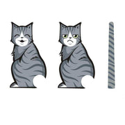 reflective cat car sticker - MRSLM