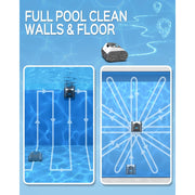 cordless robotic pool cleaner, view 6 - MRSLM
