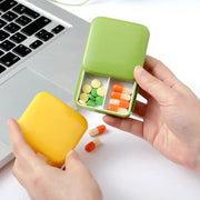 compact 2-grid mini pill box - MRSLM