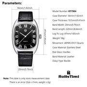 men's luxury quartz watch, view 9 - MRSLM