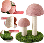 mushroom cat climbing frame, view 11 - MRSLM