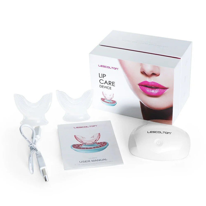 rechargeable LED lip plumper device, view 4 - MRSLM