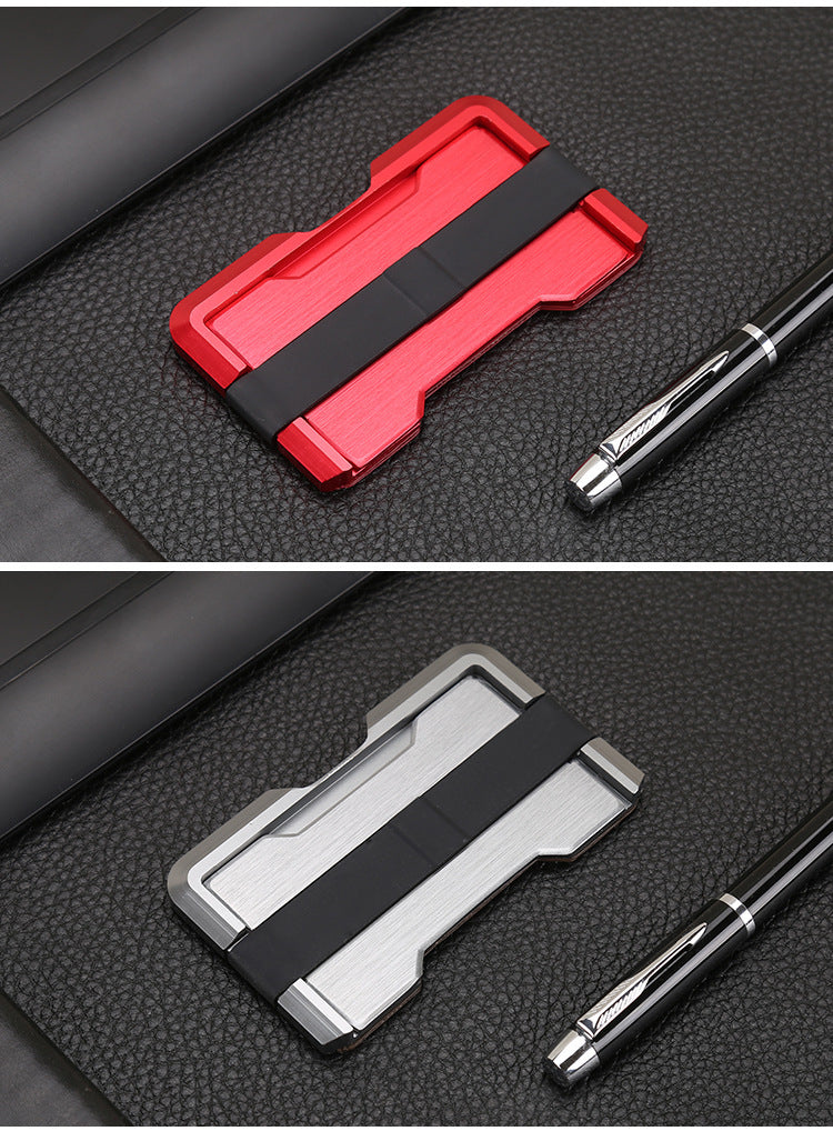 multi-function metal wallet, view 7 - MRSLM
