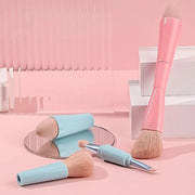 4-in-1 detachable makeup brush set, view 4 - MRSLM