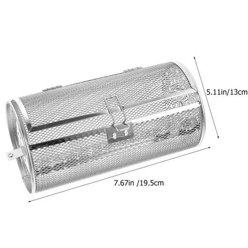 stainless steel roasting drum, view 2 - MRSLM