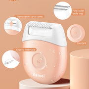 waterproof electric hair shaver for women, view 3 - MRSLM