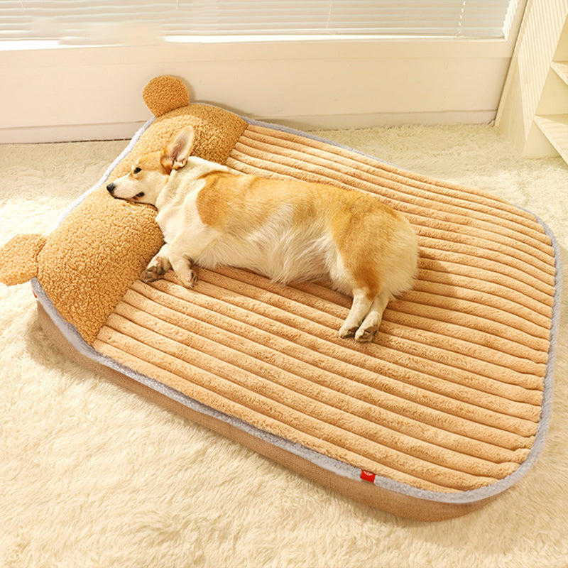 Cama/sofá macio e quentinho para animais de estimação, ideal para cães e gatos de pequeno e médio porte, no inverno.
