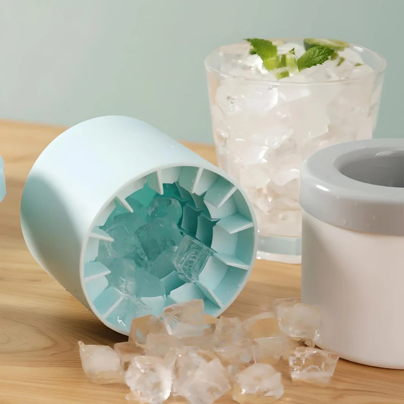 compact silicone ice cube maker, view 6 - MRSLM