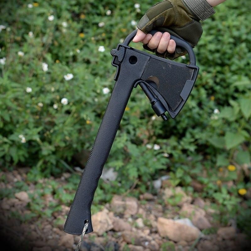 multifunctional stainless steel outdoor axe - MRSLM
