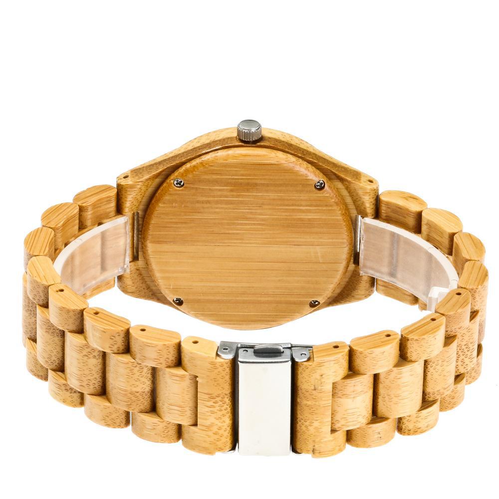 Fashion creative wooden watch