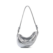 soft leather minimalist crossbody bag, view 2 - MRSLM