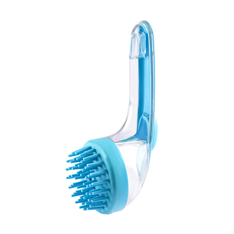 silicone dog bath brush, view 9 - MRSLM