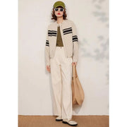 Women's striped jacket, view 5 - MRSLM