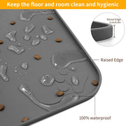 silicone pet feeding mat, view 6 - MRSLM