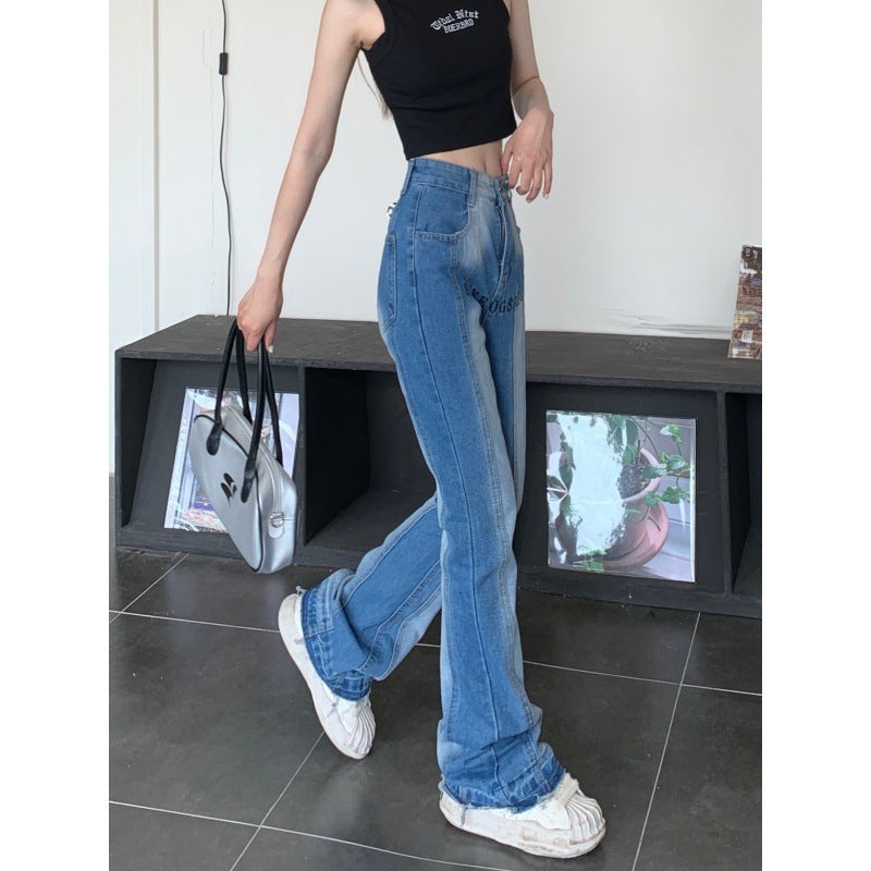retro gradient jeans, view 5 - MRSLM