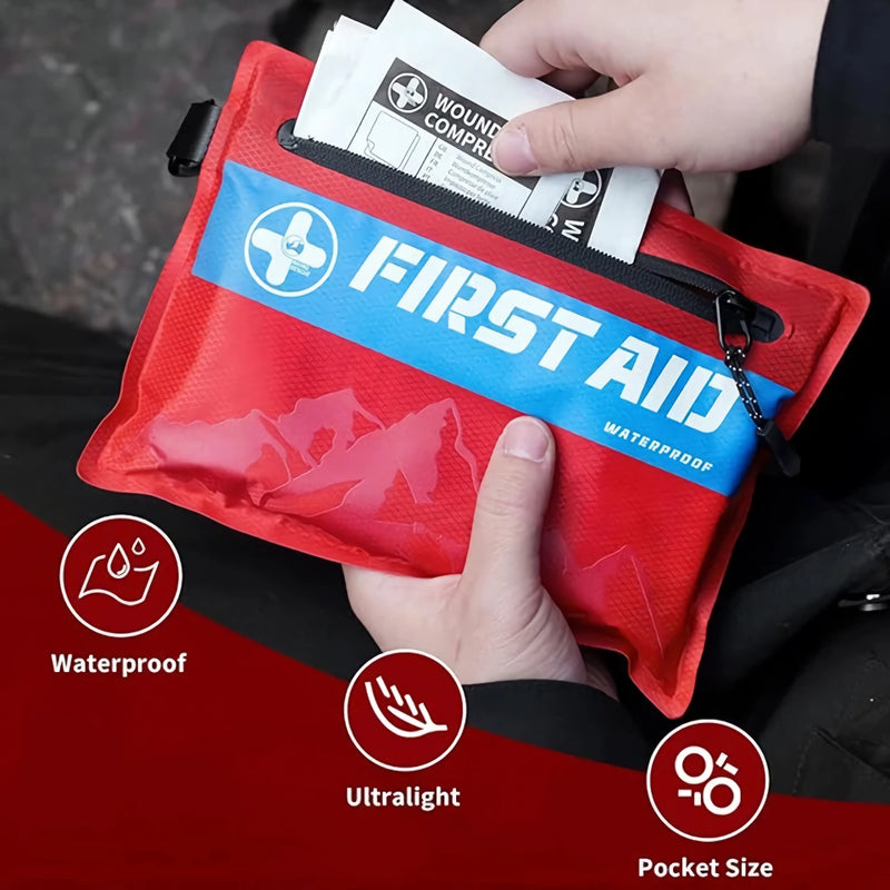 ultralight waterproof first aid kit, view 3 - MRSLM