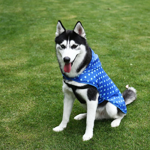 waterproof dog and cat raincoat, view 2 - MRSLM