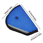 child seat belt pad and clip, view 6 - MRSLM