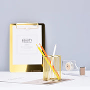 gold-plated pen holder, view 8 - MRSLM
