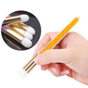 crystal eyelash and nose cleaning brush, view 11 - MRSLM