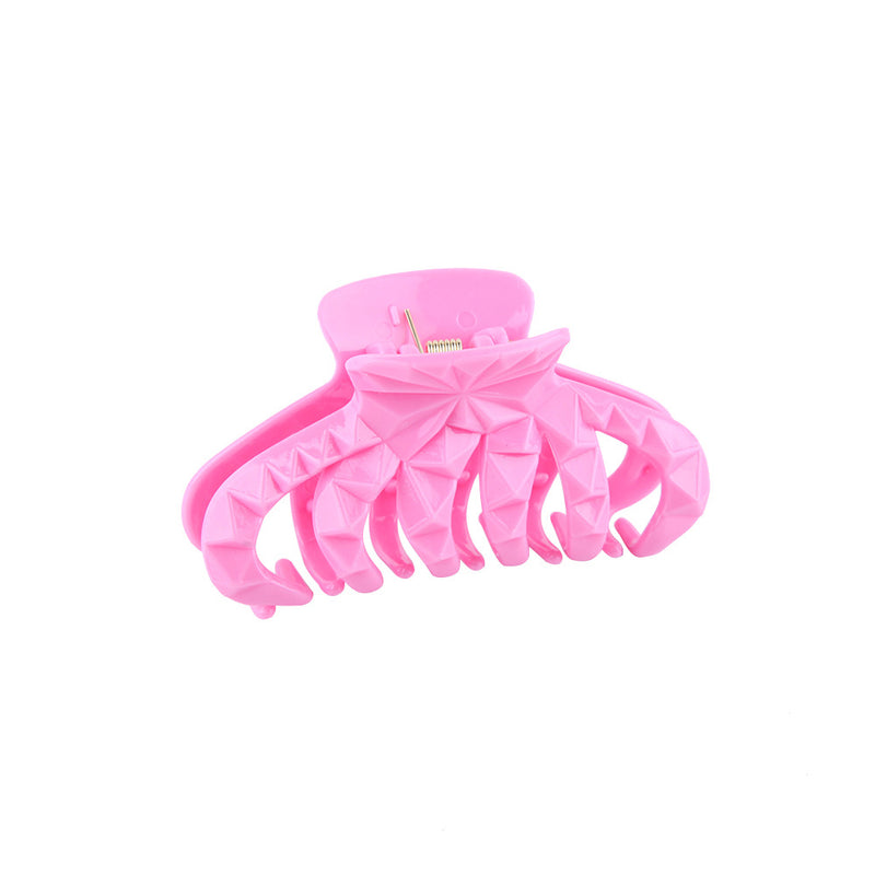 large 9cm resin candy color hair clip, view 5 - MRSLM