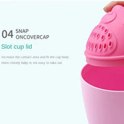Baby cartoon bathing toy and shampoo cup combo, view 9 - MRSLM