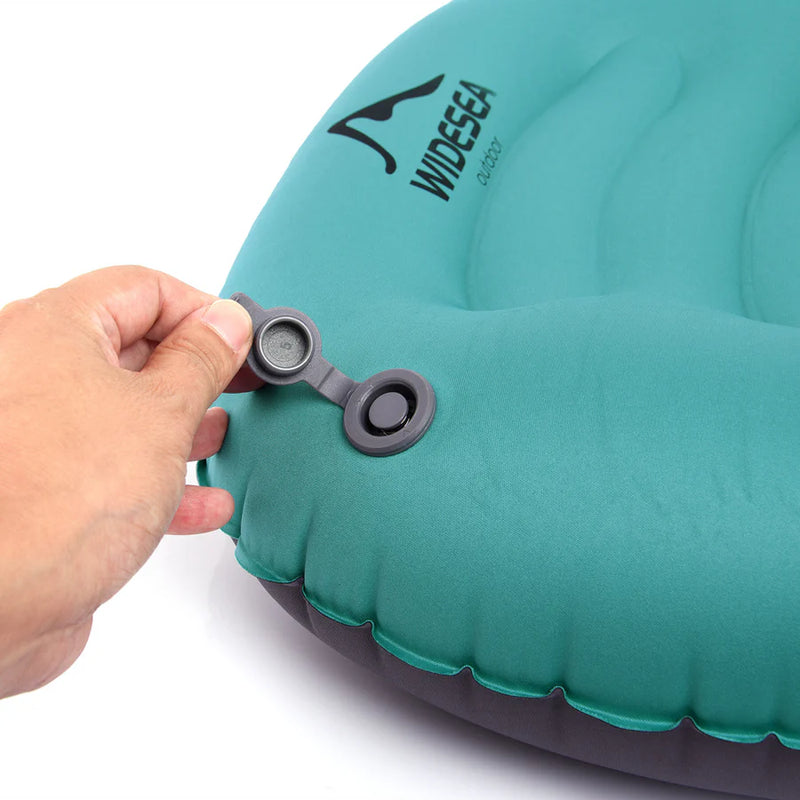 inflatable camping pillow, view 5 - MRSLM