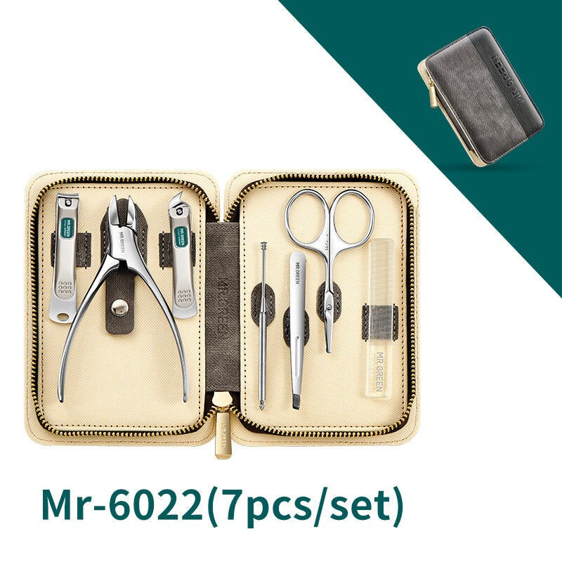 Color Contrast Stainless Steel Manicure Set