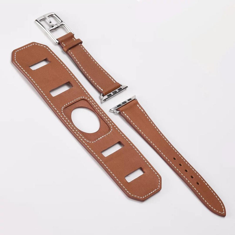 leather watch strap, view 5 - MRSLM
