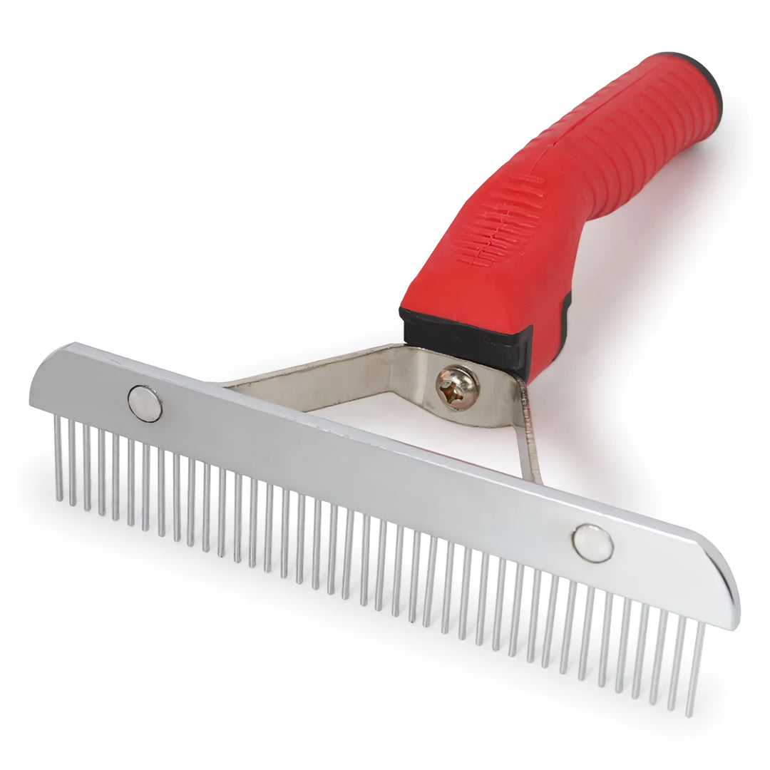 Husky Rake Extra-Large Dog Grooming Rake Comb – Deshedding Tool for Golden Retrie ...