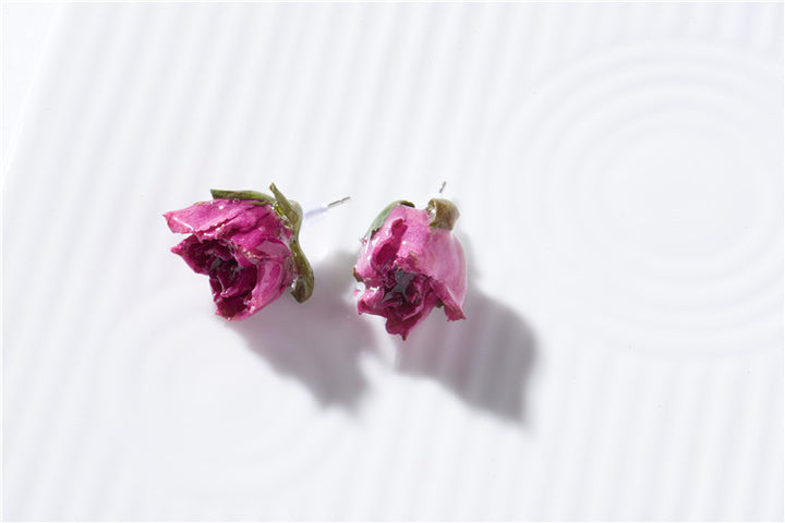 Anti Allergic Earrings Flower Eternal Long Style