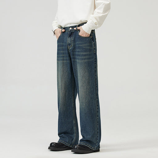 washed vintage wide-leg pants, view 6 - MRSLM
