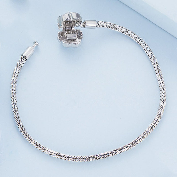 925 Silver Rose Basic Bracelet
