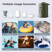 portable rechargeable nano air pump, view 5 - MRSLM