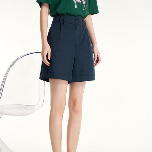 cat embroidery wide leg shorts, view 2 - MRSLM