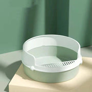 semi-closed cat litter box, view 10 - MRSLM
