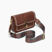 vintage textured square shoulder bag - MRSLM