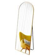 arched full length mirror with stand, view 5 - MRSLM