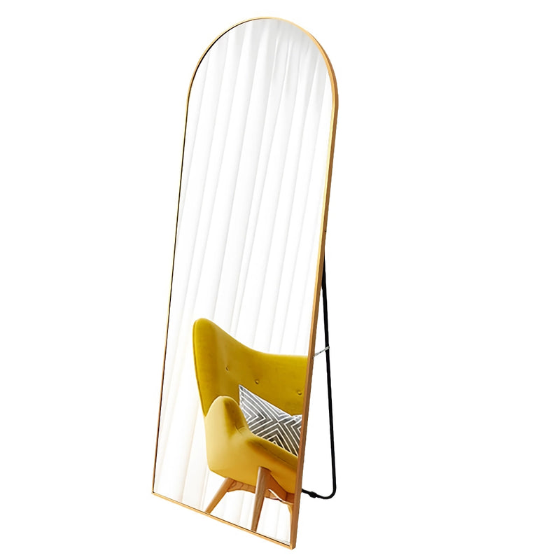 arched full length mirror with stand, view 5 - MRSLM