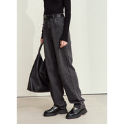 women's vintage loose cotton jeans, view 2 - MRSLM