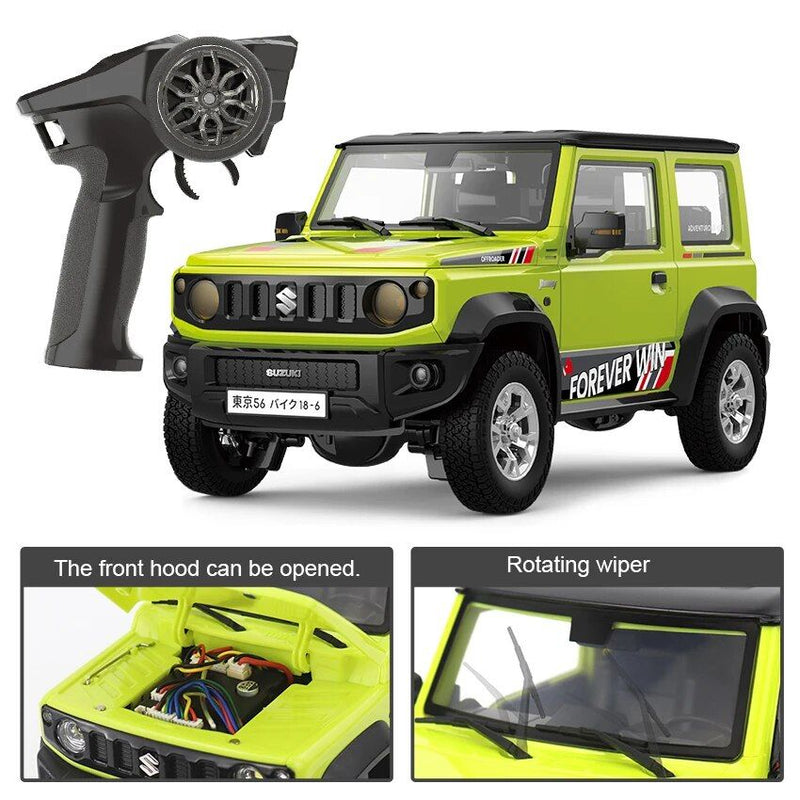 1/16 Scale Pro RC Crawler mit simuliertem Licht-, Sound- und Rauchsystem