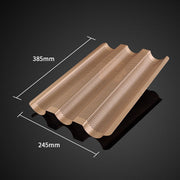 french bread baking pan, view 6 - MRSLM